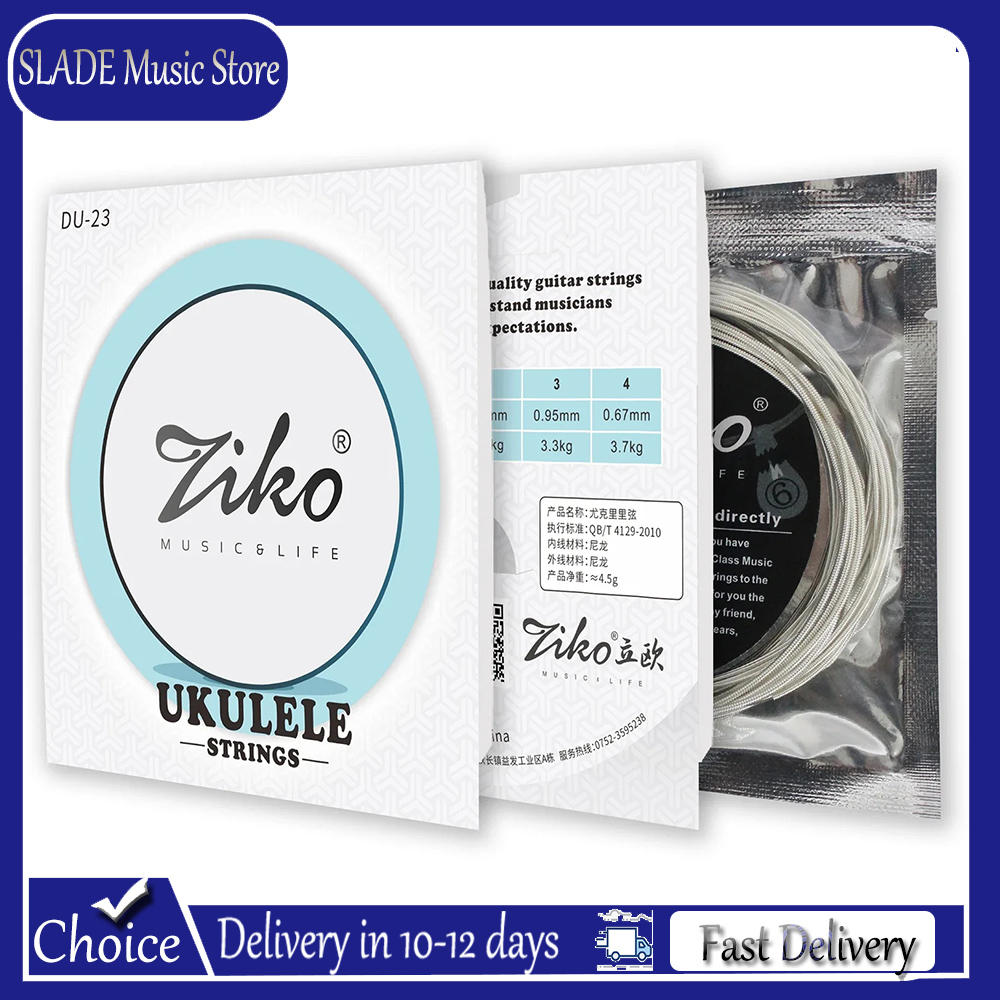 Musical Instrument Art - ZIKO Ukulele Strings Soprano Concet Tenor