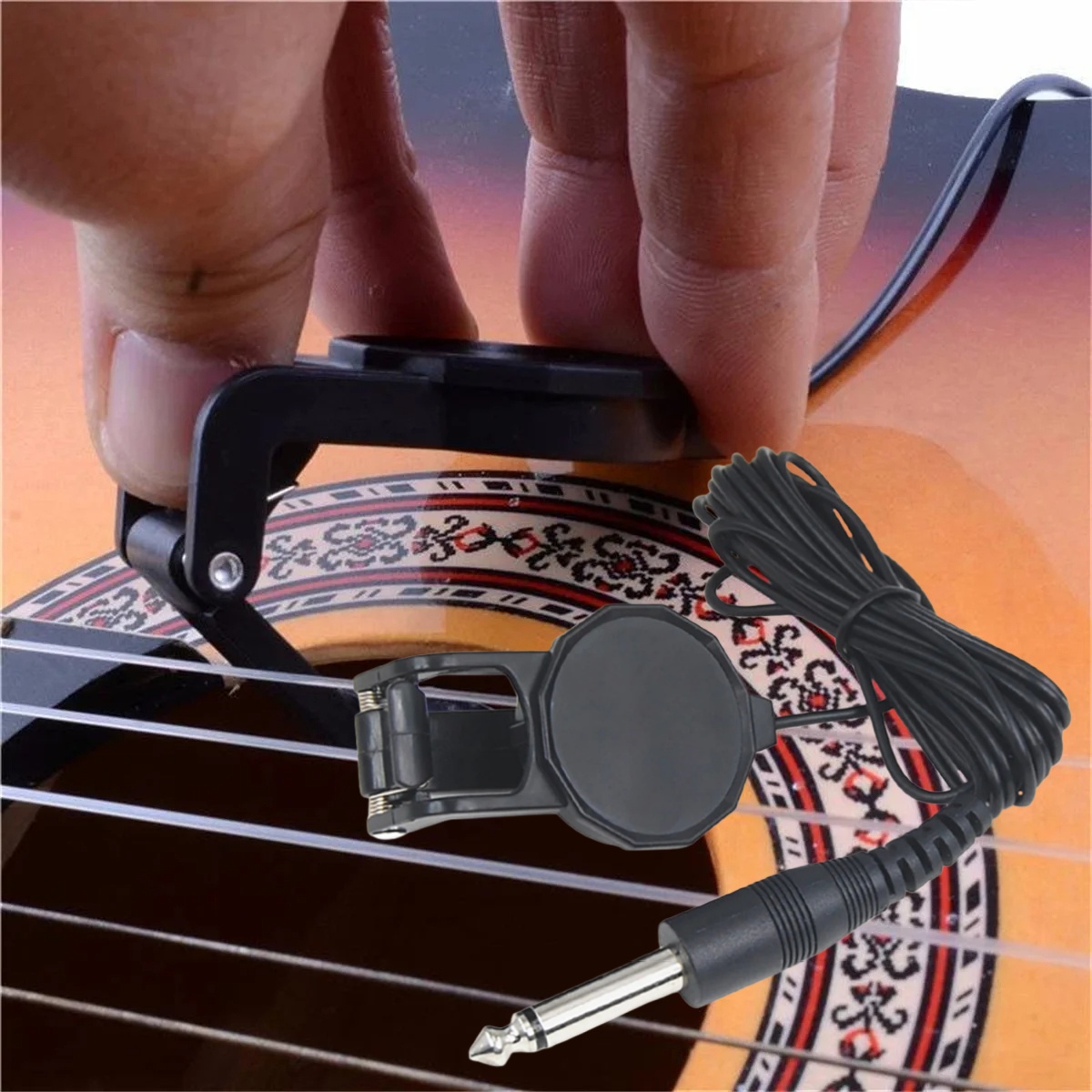 Musical Instrument Art - Audio Jack Clip On Pickup/2.5 M