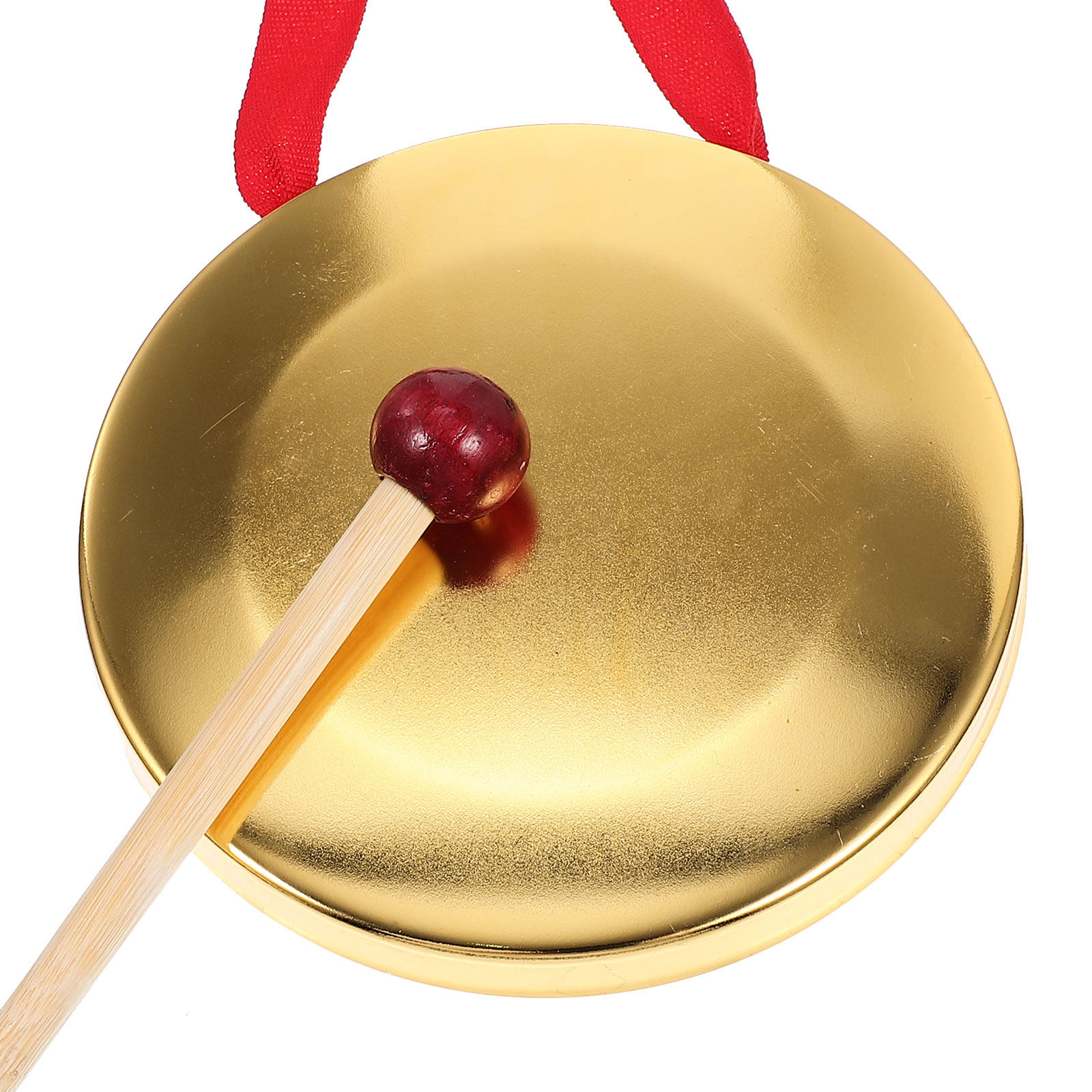 Musical Instrument In Chinese - 1Set Hand Held Gong with Mallet