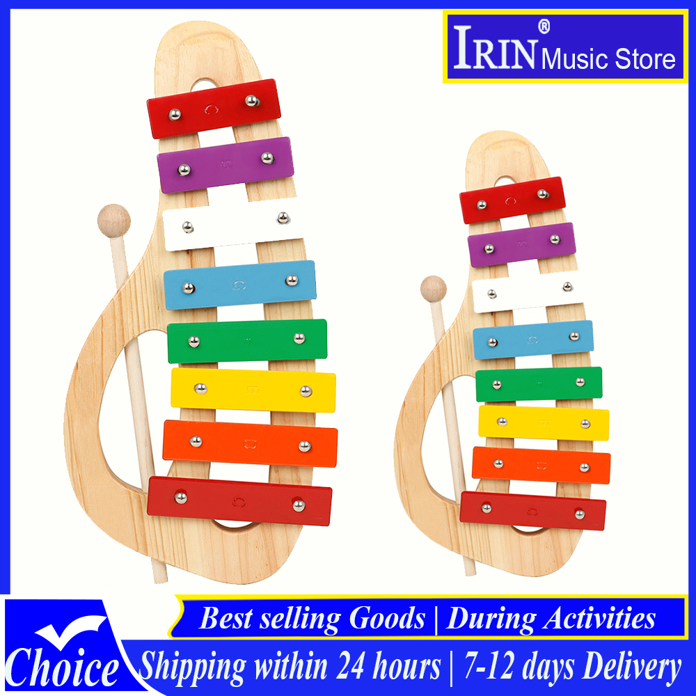 Musical Instrument Mallet - IRIN 8-Note Xylophone With Plastic Mallet