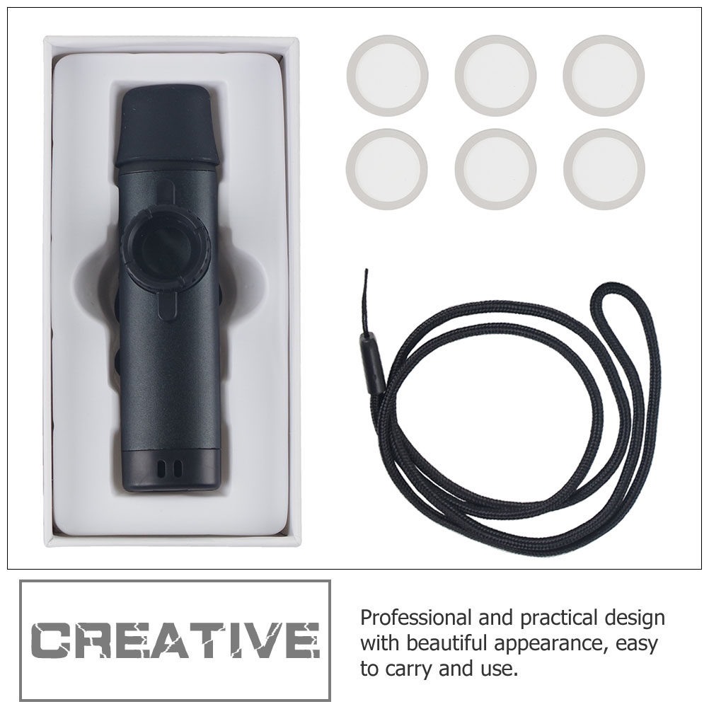 Musical Instrument I Play - Kazoo Professional Black Simple Structure Portable