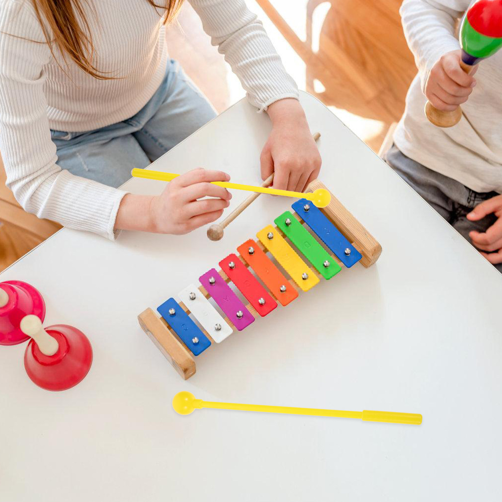 10Pcs Drum Sticks Ps Material  - Musical Instrument Mallet のレビューと価格