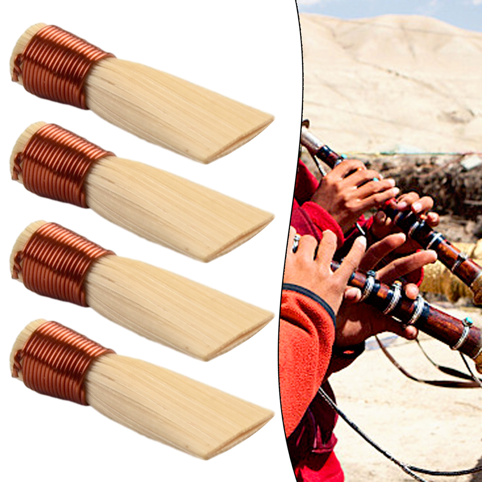 Set of 4 Suona Reed Whistles M - Musical Instrument Reed のレビューと価格