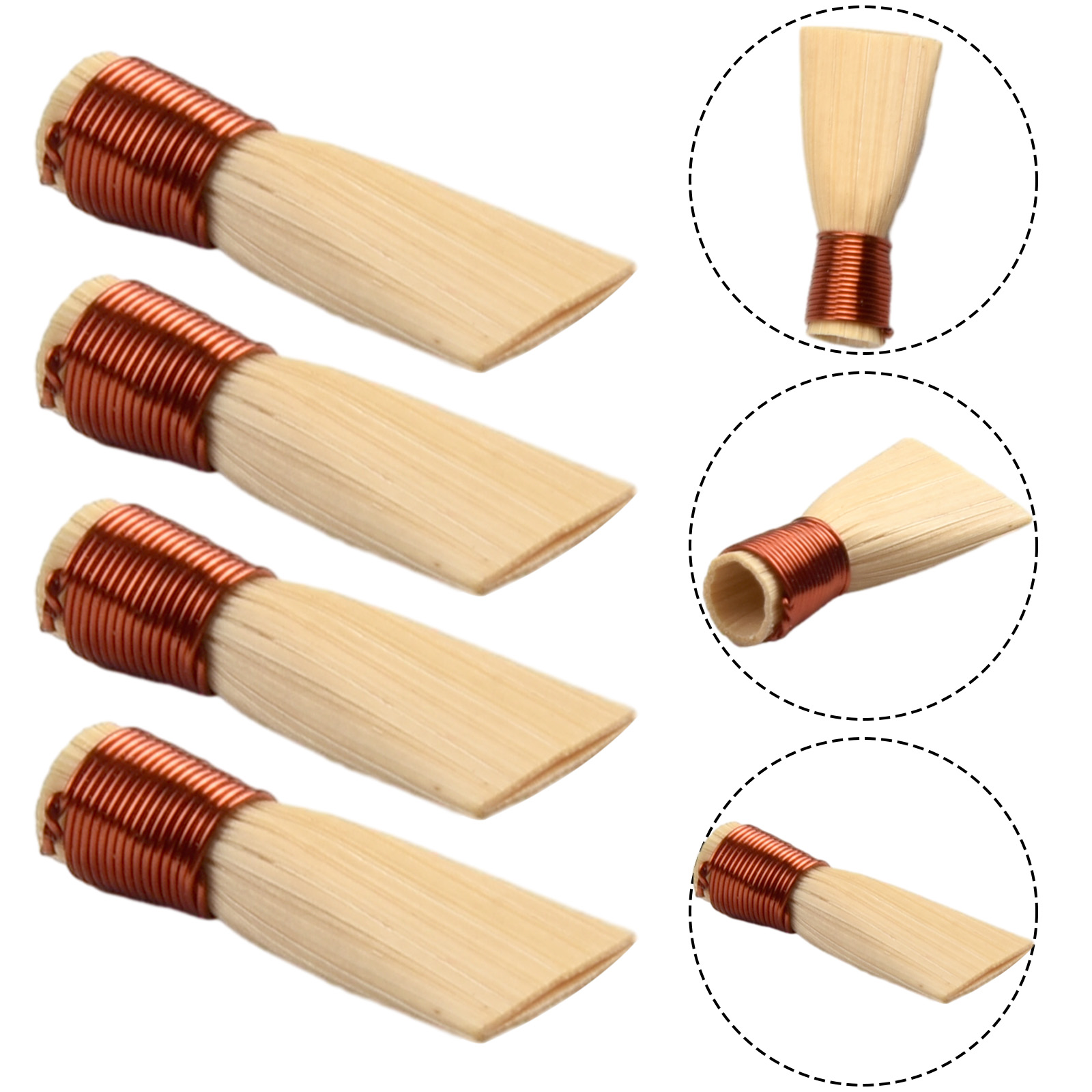 Set of 4 Suona Reed Whistles M - Musical Instrument Reed のレビューと価格