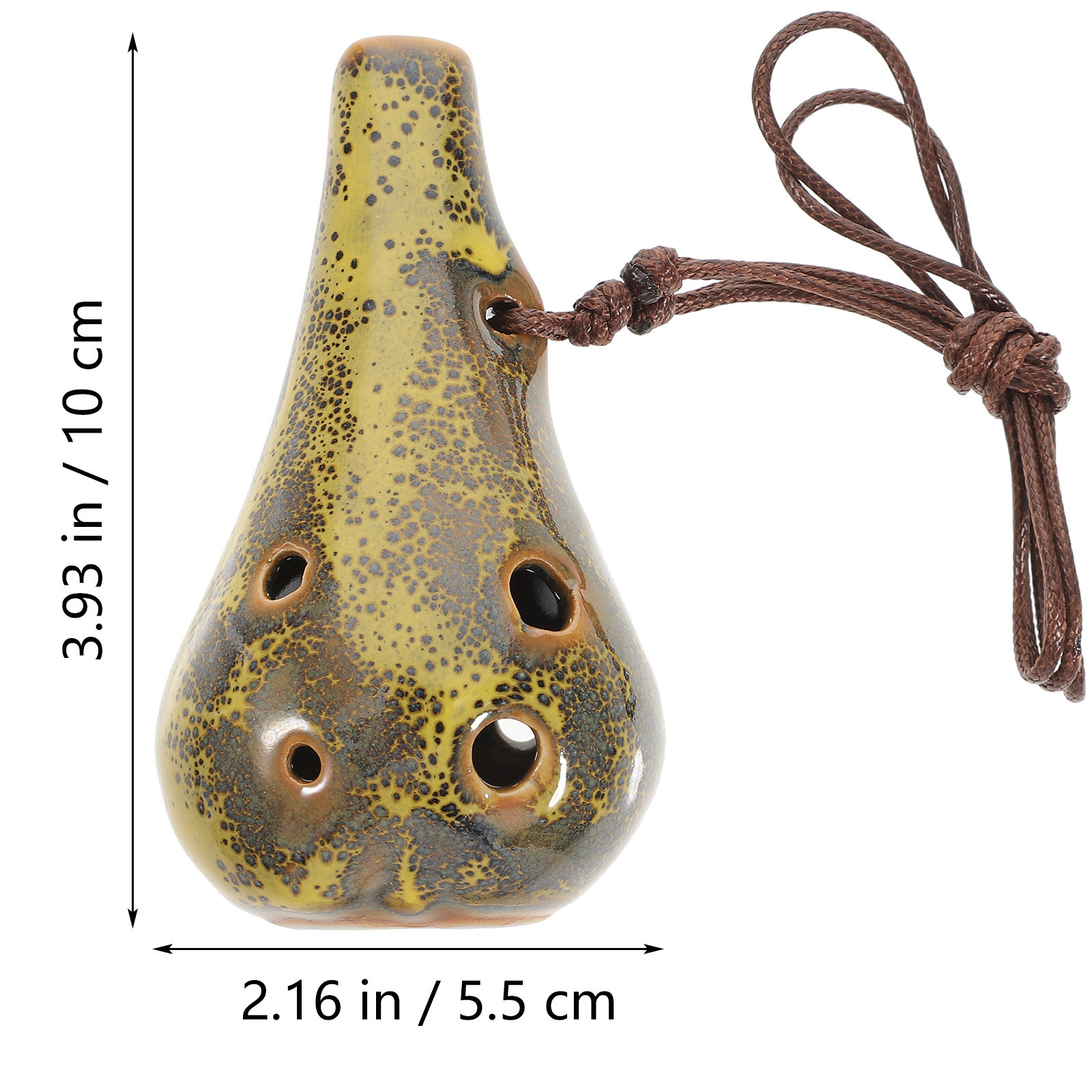 6-Hole C Alto Ceramic Ocarina  - Musical Instrument I Play のレビューと価格