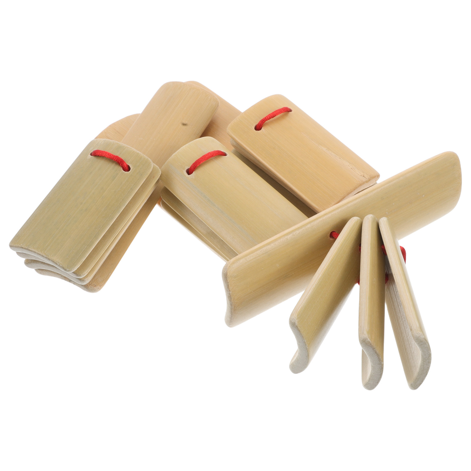 4Pcs Wooden Bamboo Clapper Set - Musical Instrument In Chinese のレビューと価格