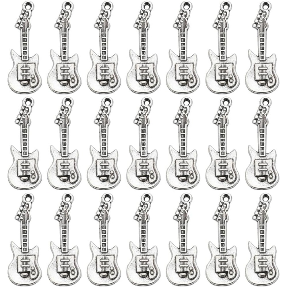 1 Box 50Pcs Vintage Guitar Cha - Musical Instrument Kit のレビューと価格