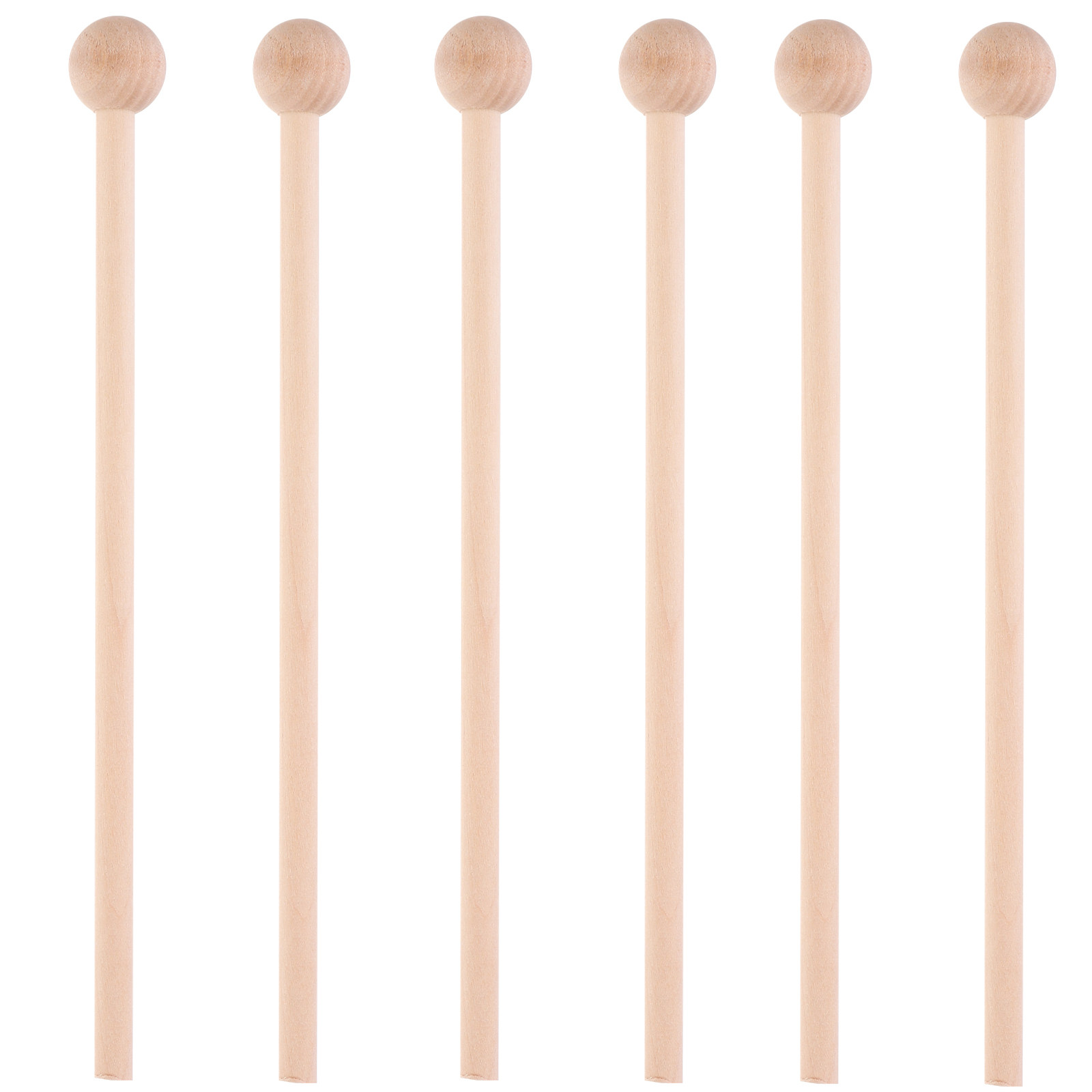 6Pcs Hardwood Music Mallets Pe - Musical Instrument Mallet のレビューと価格