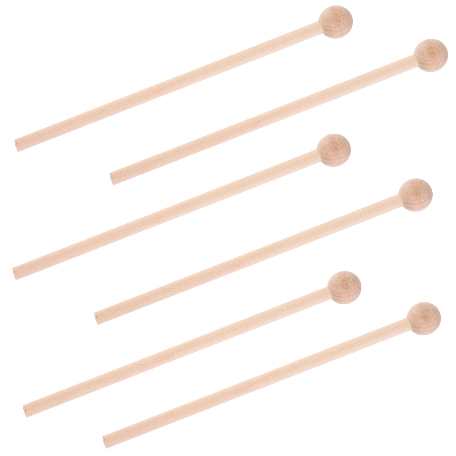 6Pcs Hardwood Music Mallets Pe - Musical Instrument Mallet のレビューと価格