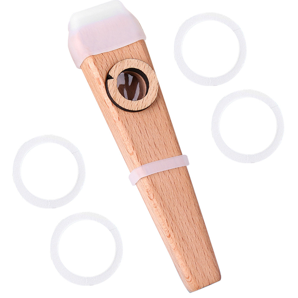 1Set Wooden Kazoo Musical Inst - Musical Instrument I Play のレビューと価格