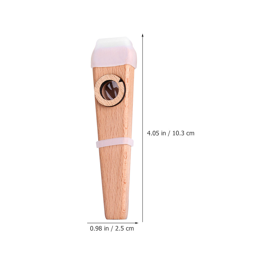 1Set Wooden Kazoo Musical Inst - Musical Instrument I Play のレビューと価格
