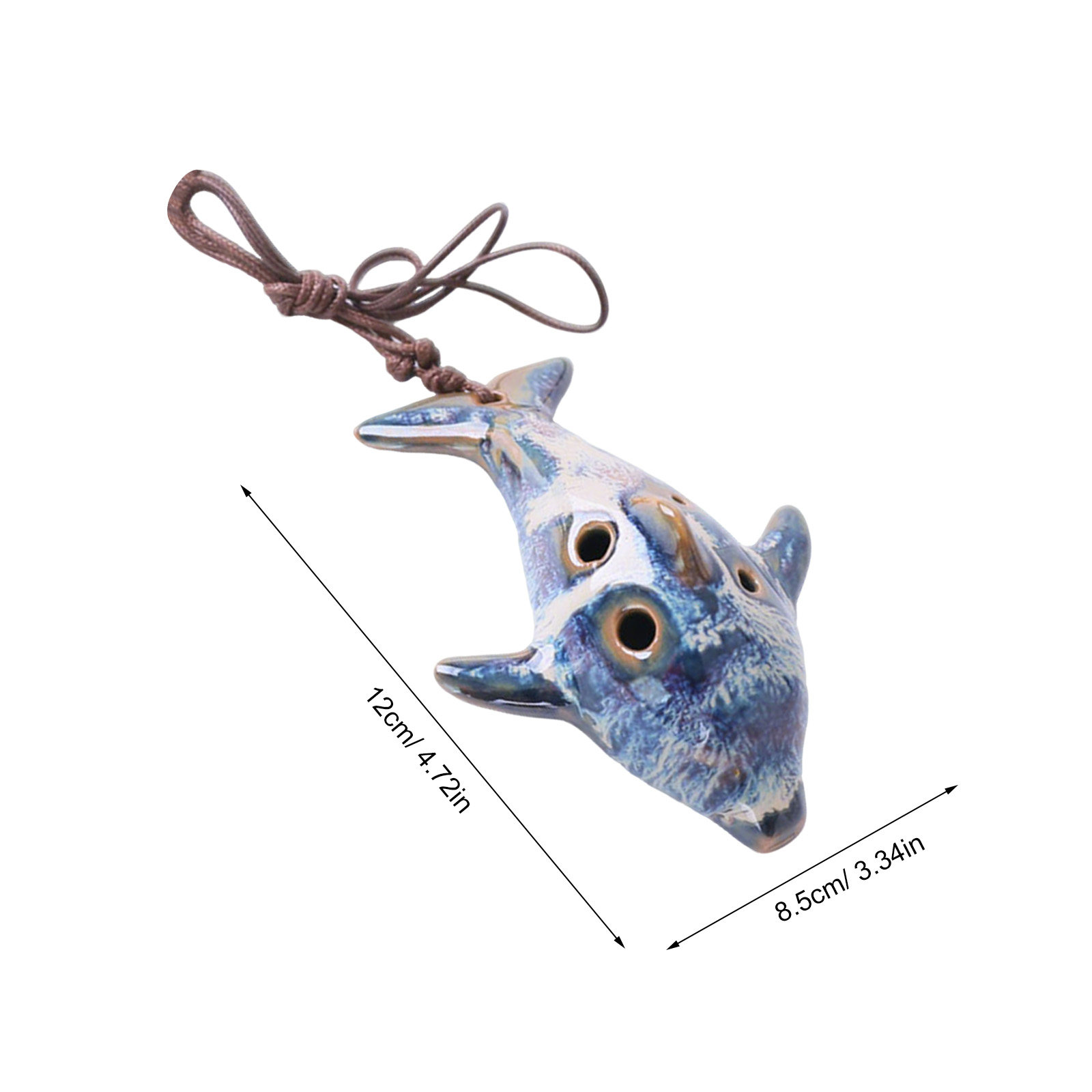 1Pcs 6 Hole Ceramic Ocarina Fl - Musical Instrument I Play のレビューと価格
