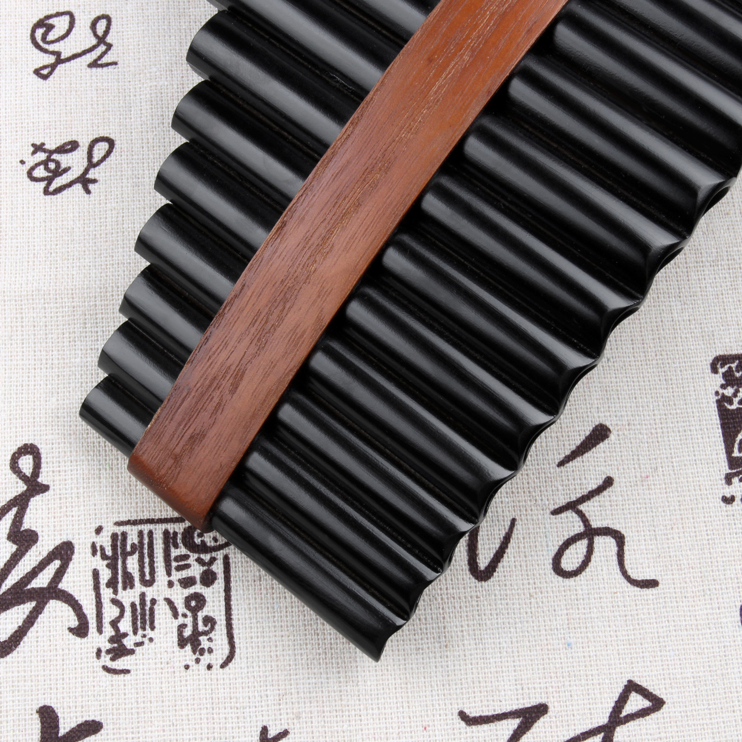 18 Pipes BrownPan Flute F Key  - Musical Instrument Pipe のレビューと価格