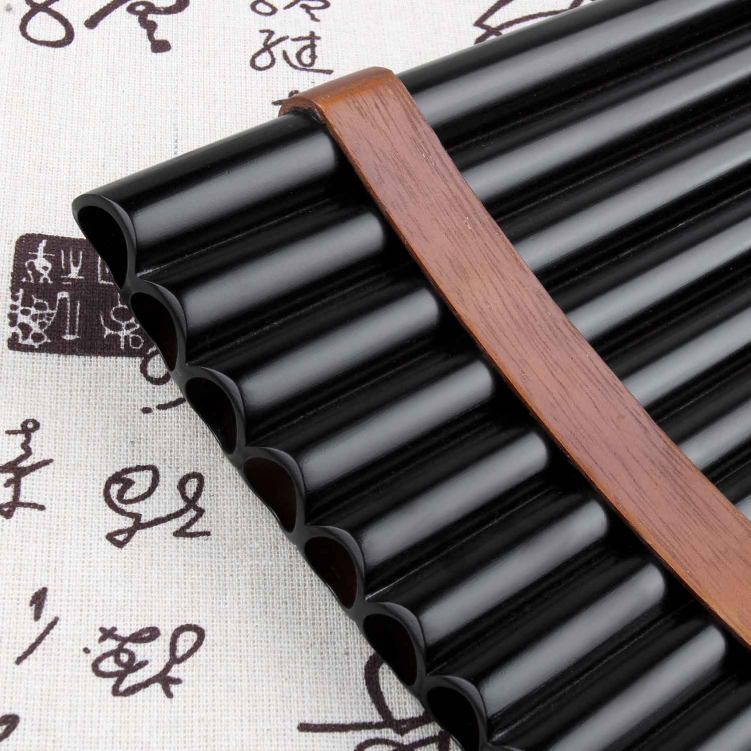 18 Pipes BrownPan Flute F Key  - Musical Instrument Pipe のレビューと価格