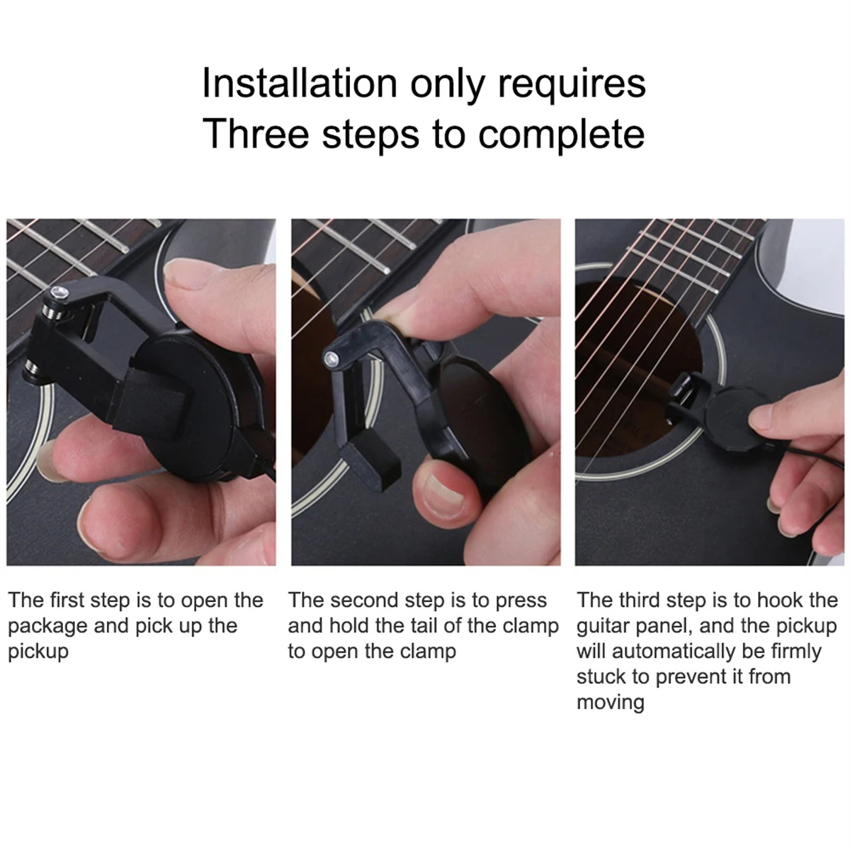 Audio Jack Clip On Pickup for  - Musical Instrument Art のレビューと価格