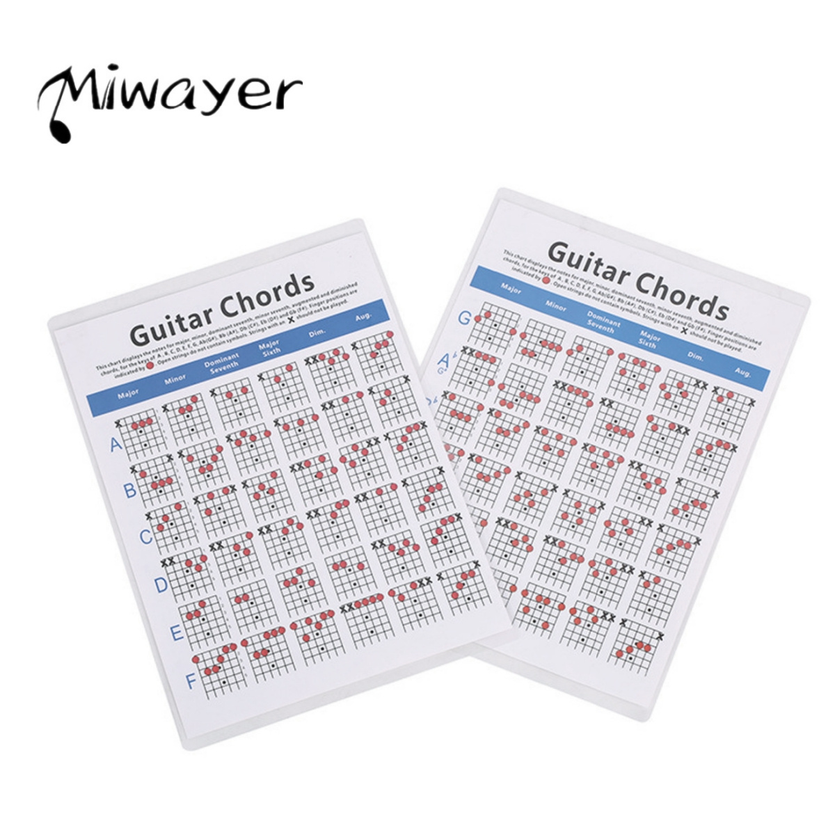 Miwayer Guitar Chord Practice  - Musical Instrument Poster のレビューと価格