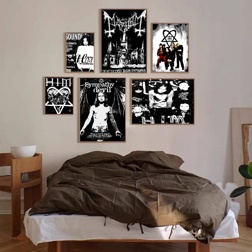 Rock H-hIM Band Anime Anime Po - Musical Instrument Poster のレビューと価格