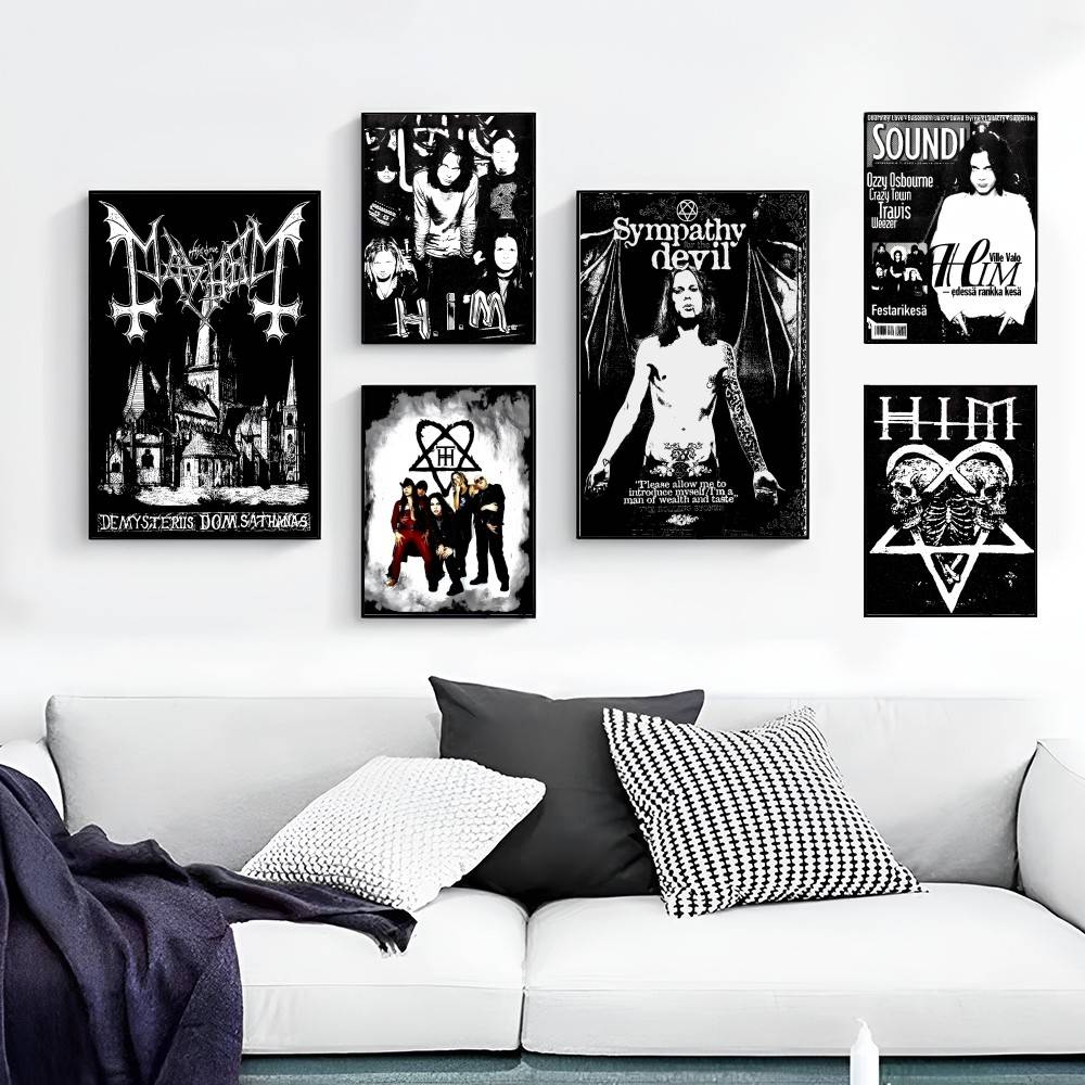 Rock H-hIM Band Anime Anime Po - Musical Instrument Poster のレビューと価格
