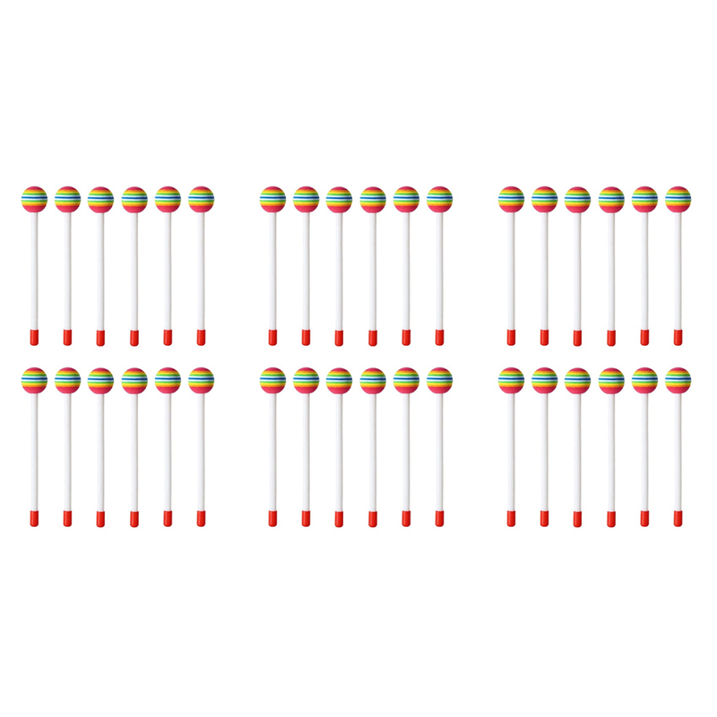 A06F-36 Pcs Lollipop Drum Mall - Musical Instrument Mallet のレビューと価格