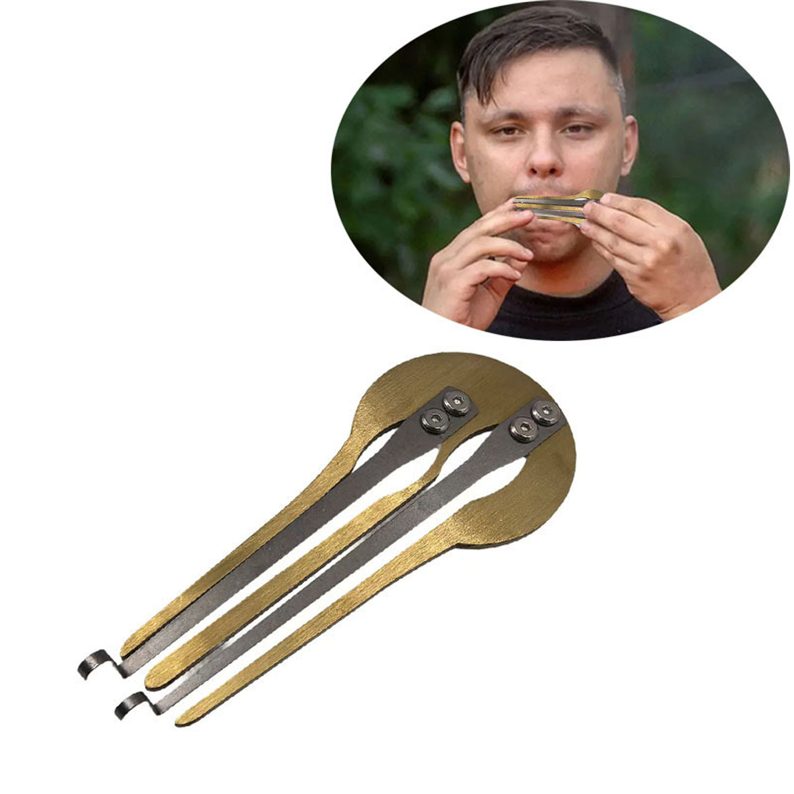 Jaw Harp Mouth Musical Instrum - Musical Instrument Reed のレビューと価格