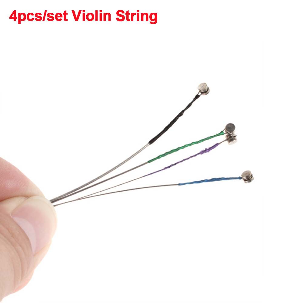 4pcs/set Violin Strings E-A-D- - Musical Instrument Kit のレビューと価格