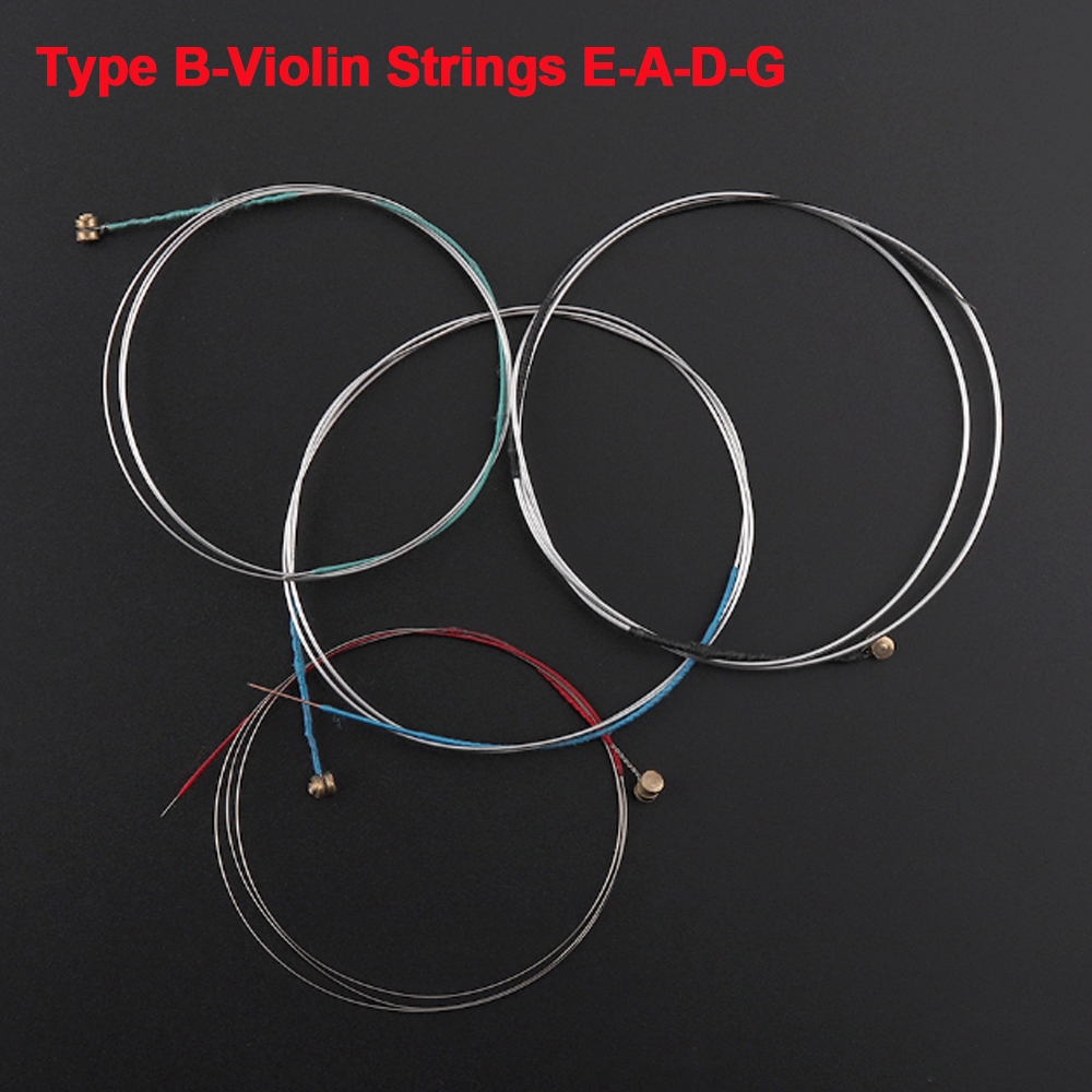 4pcs/set Violin Strings E-A-D- - Musical Instrument Kit のレビューと価格