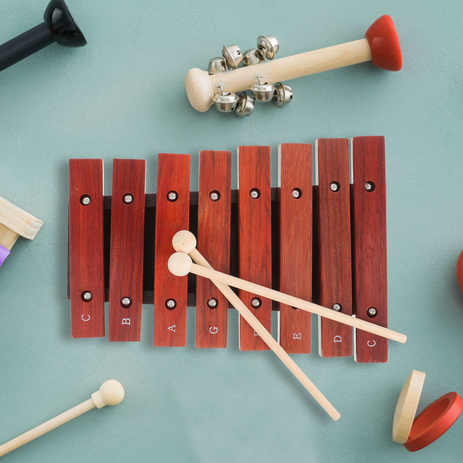8 Note Wooden Xylophone for Be - Musical Instrument Mallet のレビューと価格