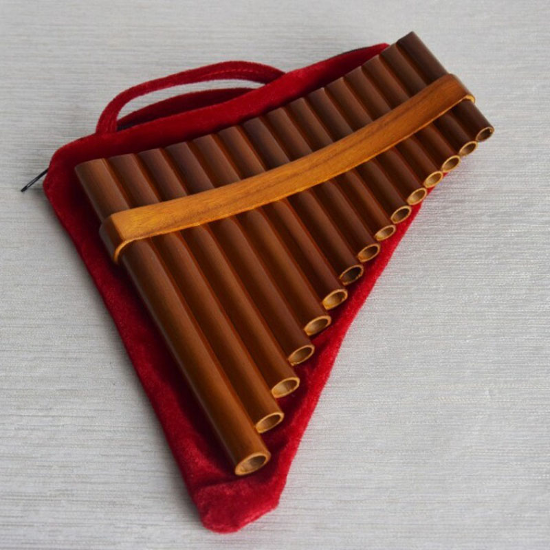 15 Pipe Bamboo Pan Flute C/G K - Musical Instrument Pipe のレビューと価格