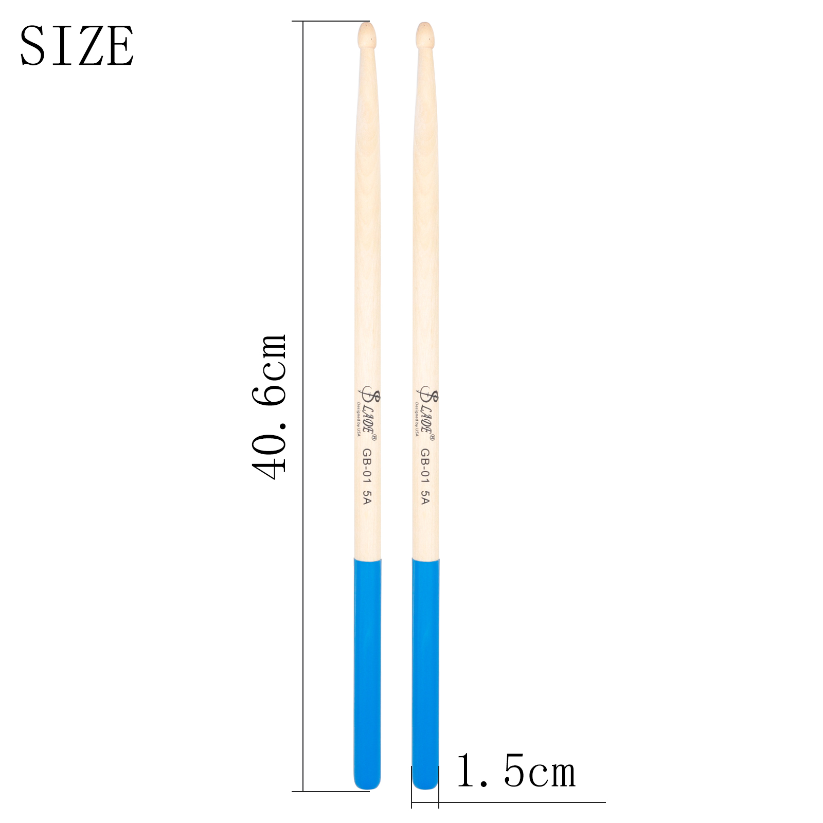 SLADE 1 Pair 5A Maple Drumstic - Musical Instrument Mallet のレビューと価格