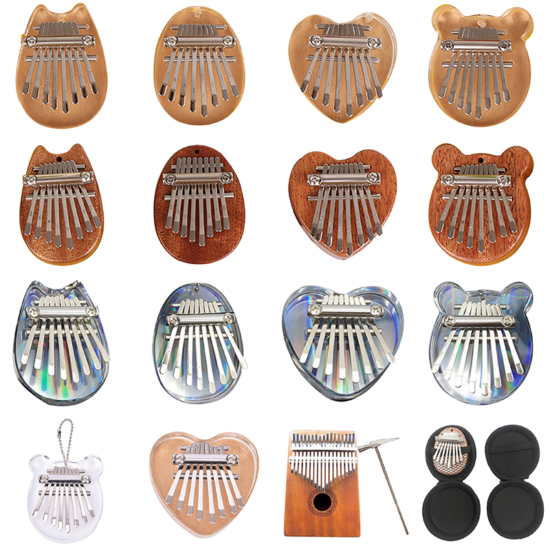 8 Keys Kalimba Thumb Piano Hig - Musical Instrument In Africa のレビューと価格