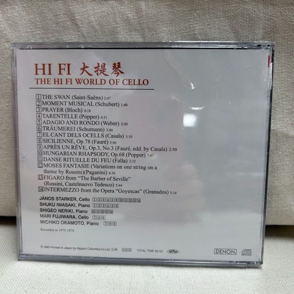 Denon HiFi Audiophile Cello Th - Musical Instrument In English のレビューと価格