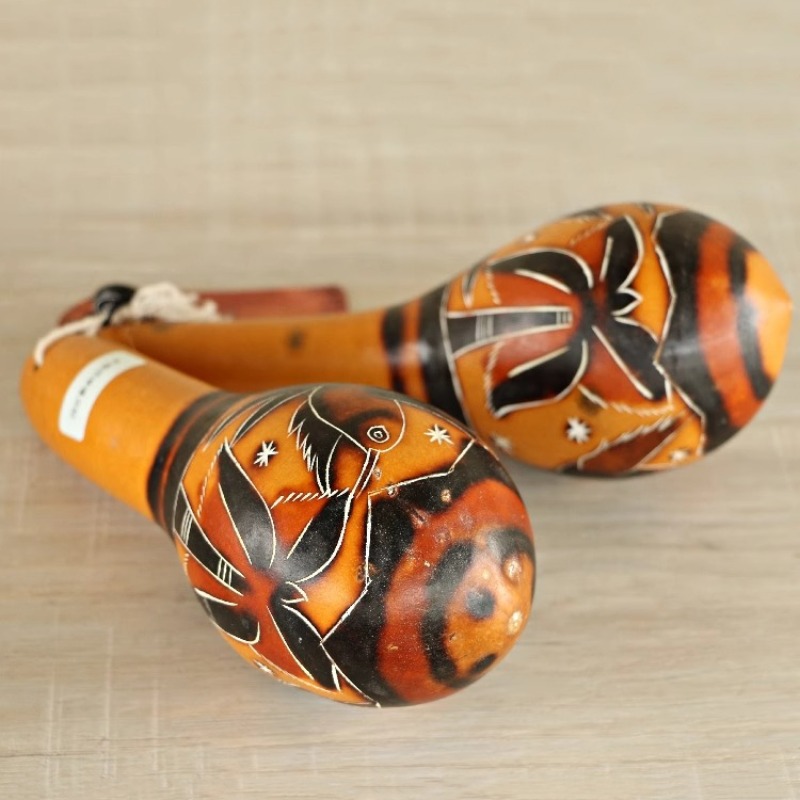 Africa Maraca Children Wooden  - Musical Instrument In Africa のレビューと価格