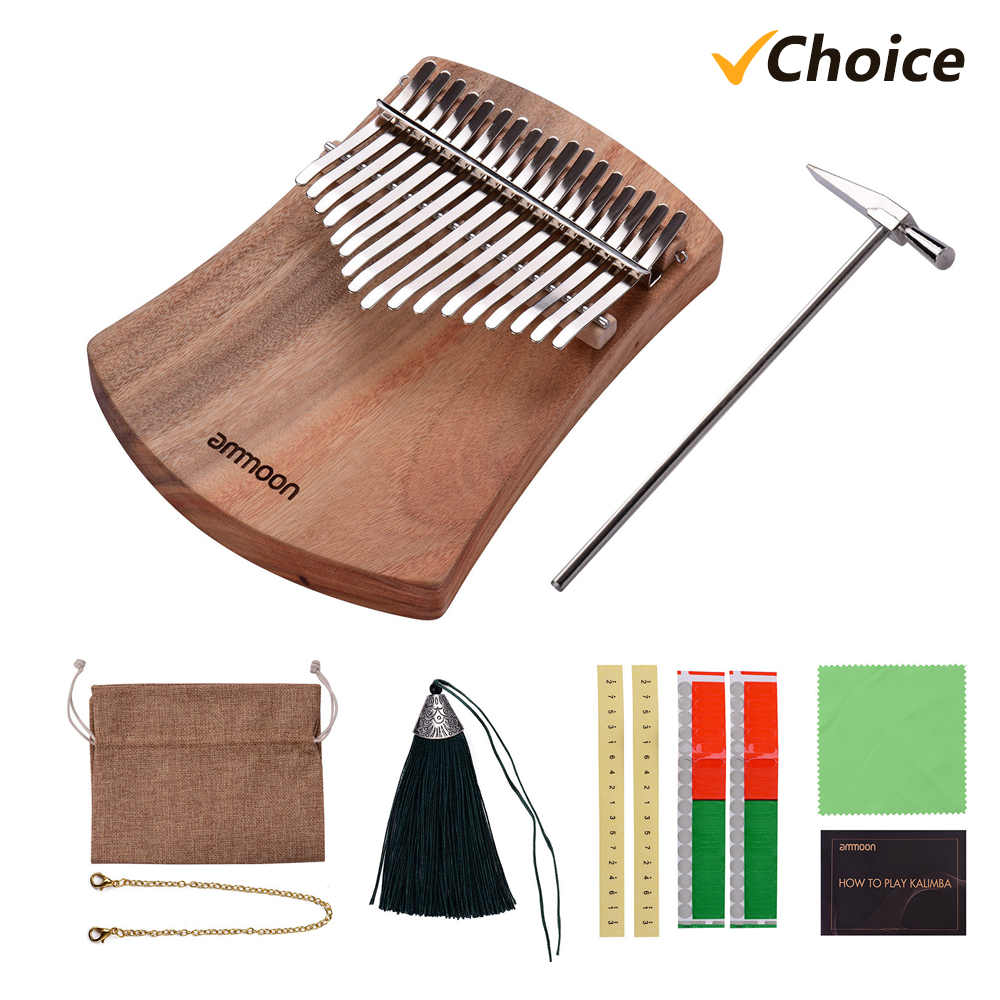 17-Key Thumb Piano Kalimba Cam - Musical Instrument Kit のレビューと価格