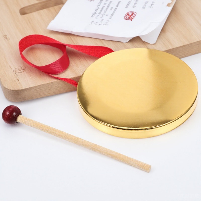 1Set Small Metal Hand Held Gon - Musical Instrument In Chinese のレビューと価格
