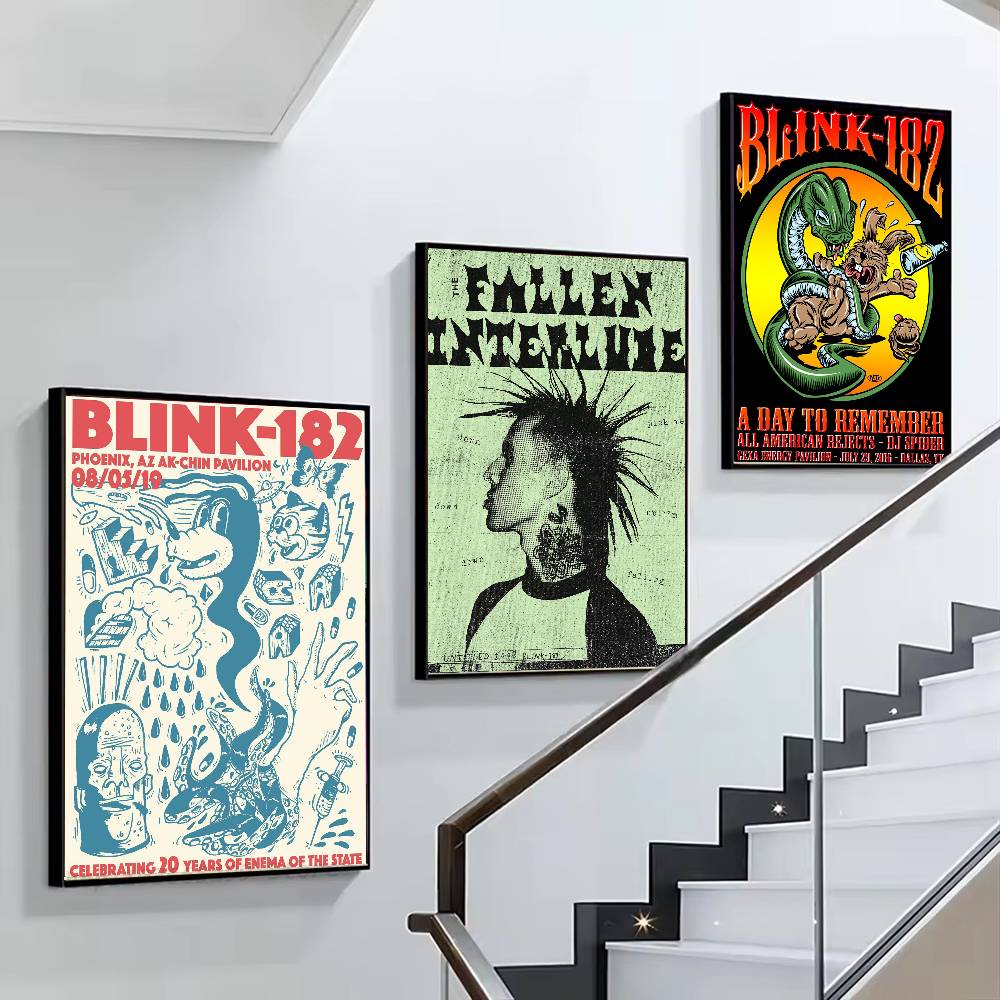 Blink-182 Rock Band Poster Wat - Musical Instrument Poster のレビューと価格