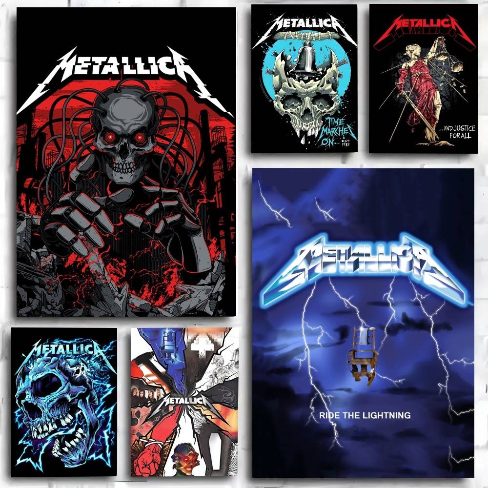 HOT Rock Band Cool M-METALLICA - Musical Instrument Poster のレビューと価格