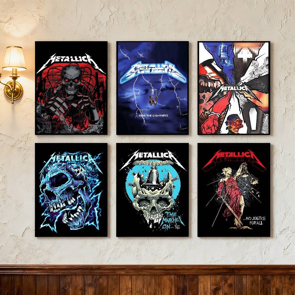 HOT Rock Band Cool M-METALLICA - Musical Instrument Poster のレビューと価格