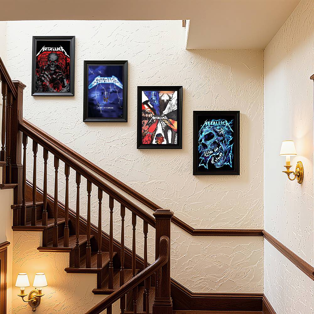 HOT Rock Band Cool M-METALLICA - Musical Instrument Poster のレビューと価格