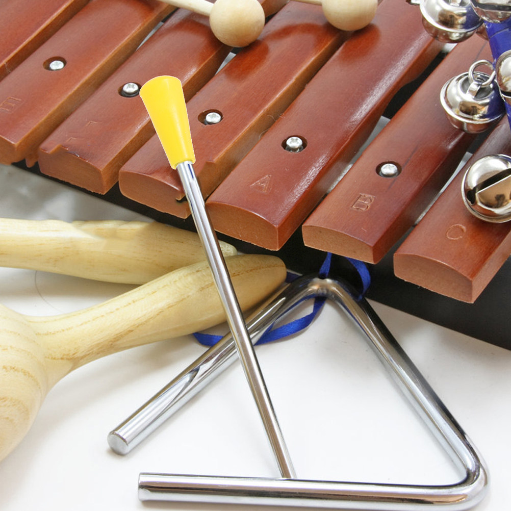 8Pcs Triangle Iron Sticks High - Musical Instrument Mallet のレビューと価格
