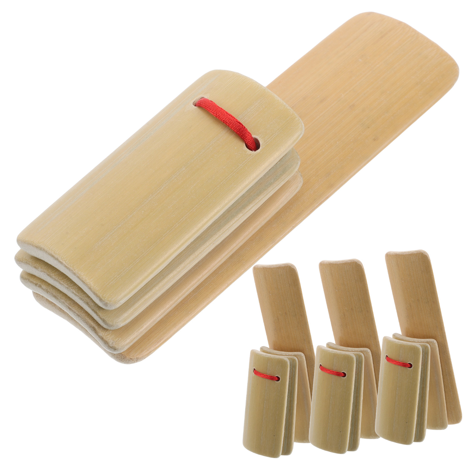 4Pcs Bamboo Clappers Kids Kuai - Musical Instrument In Chinese のレビューと価格