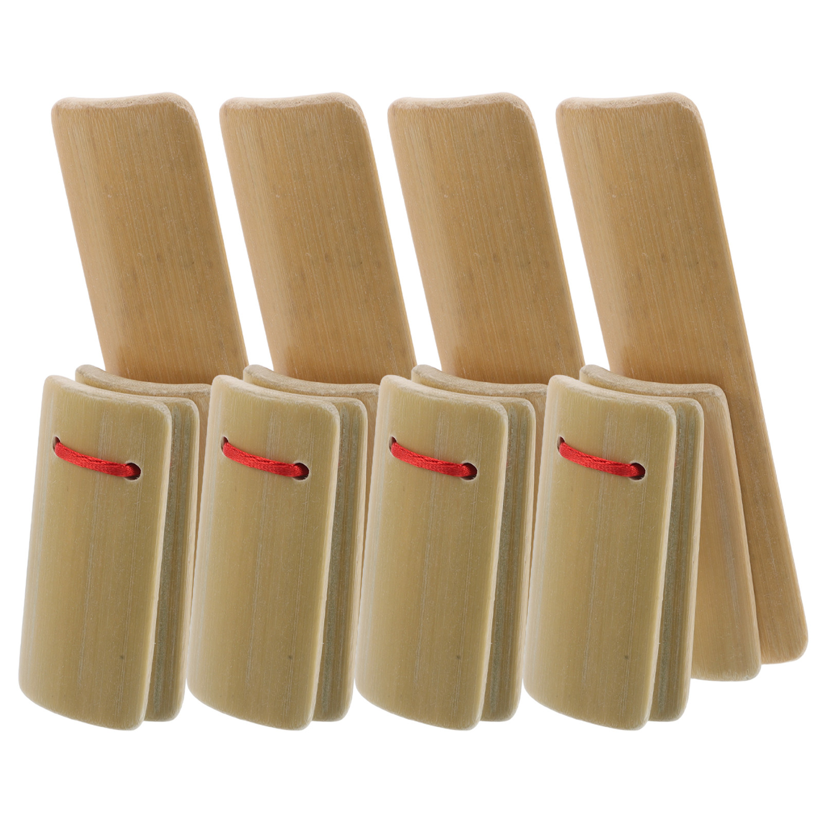 4Pcs Bamboo Clappers Kids Kuai - Musical Instrument In Chinese のレビューと価格