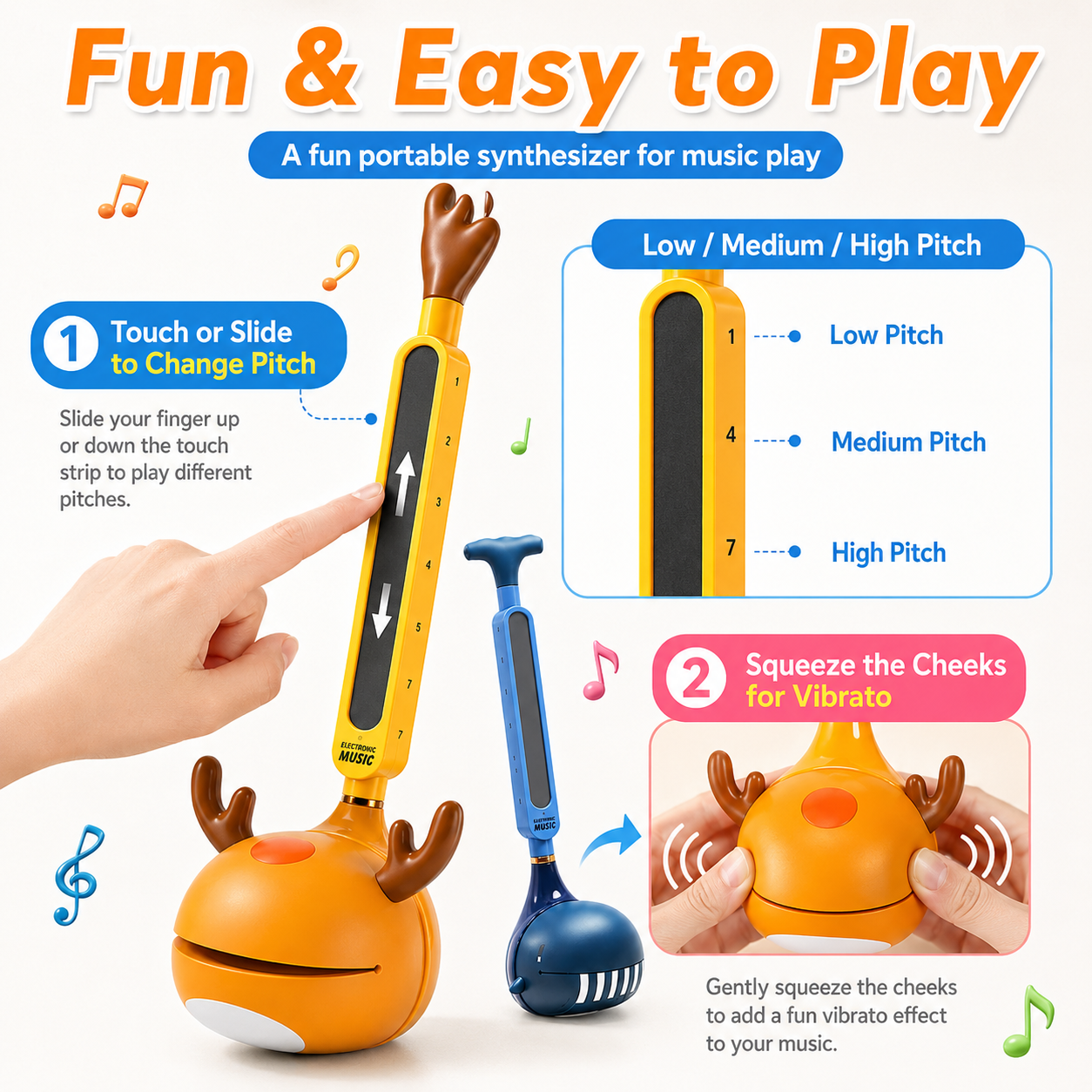 Otamatone Japanese Electronic  - Musical Instrument In Japanese のレビューと価格