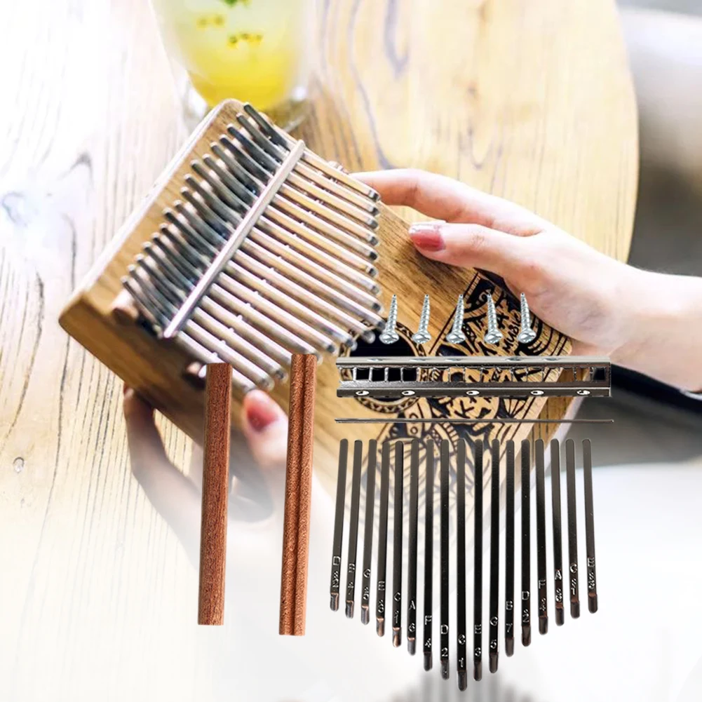 DIY 17 Tone Kalimba Keys Tines - Musical Instrument Kit のレビューと価格
