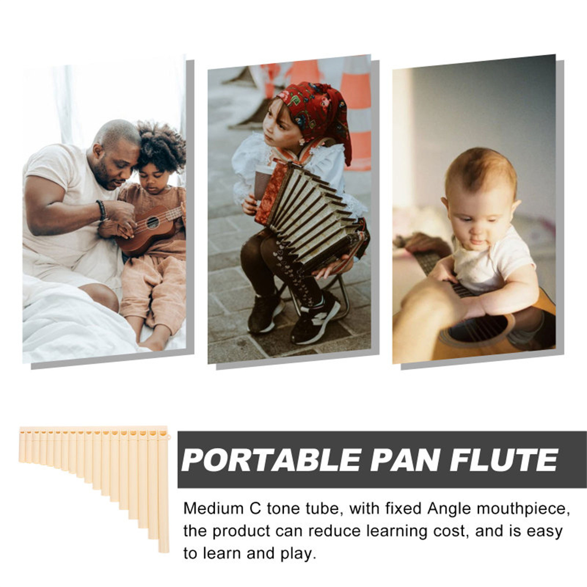 Miwayer Panpipe Handmade ABS W - Musical Instrument Pipe のレビューと価格