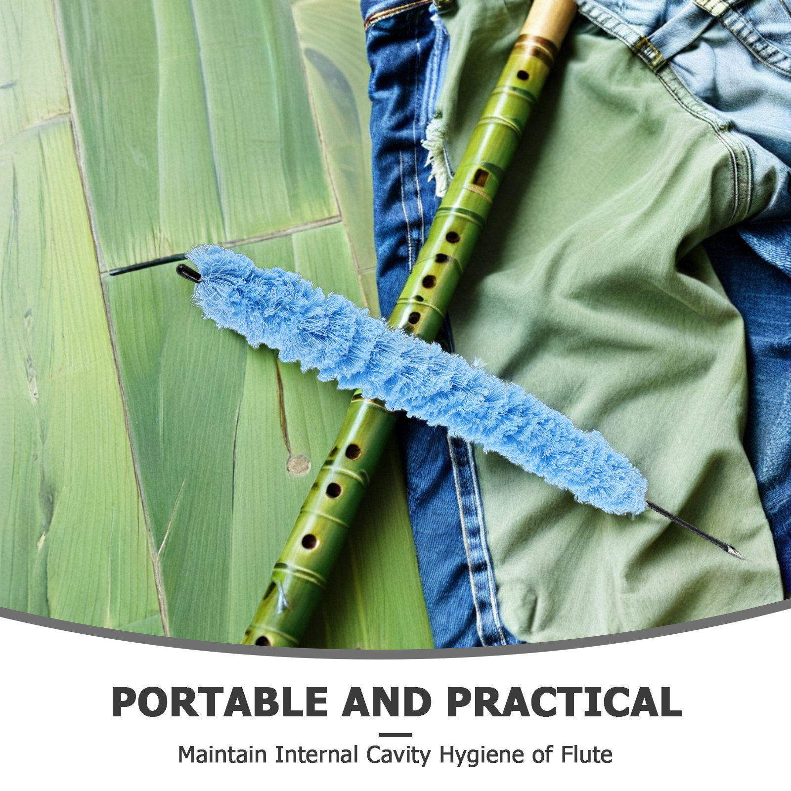 Blue Flute Cleaning Brush Reus - Musical Instrument Kit のレビューと価格