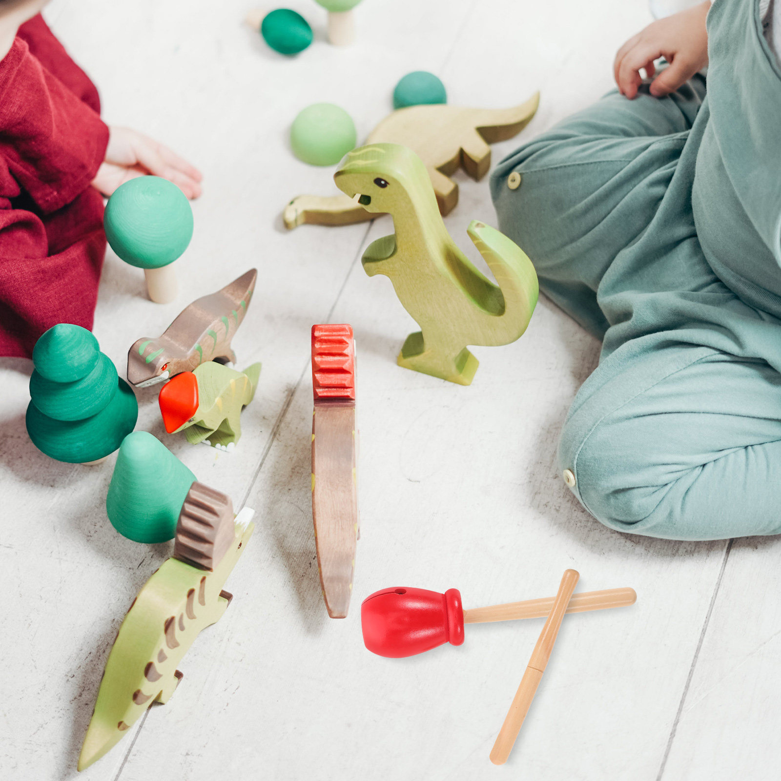 1Set Traditional Chinese Woode - Musical Instrument In Chinese のレビューと価格