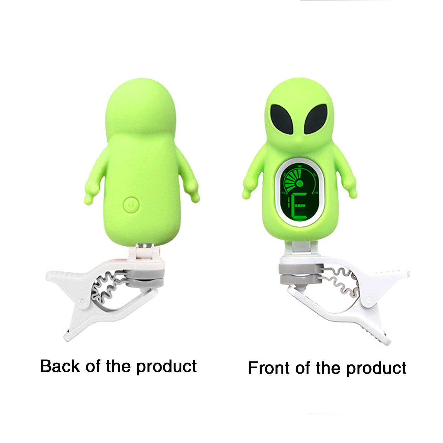 Guitar Tuner A71, Cute Alien C - Musical Instrument Art のレビューと価格