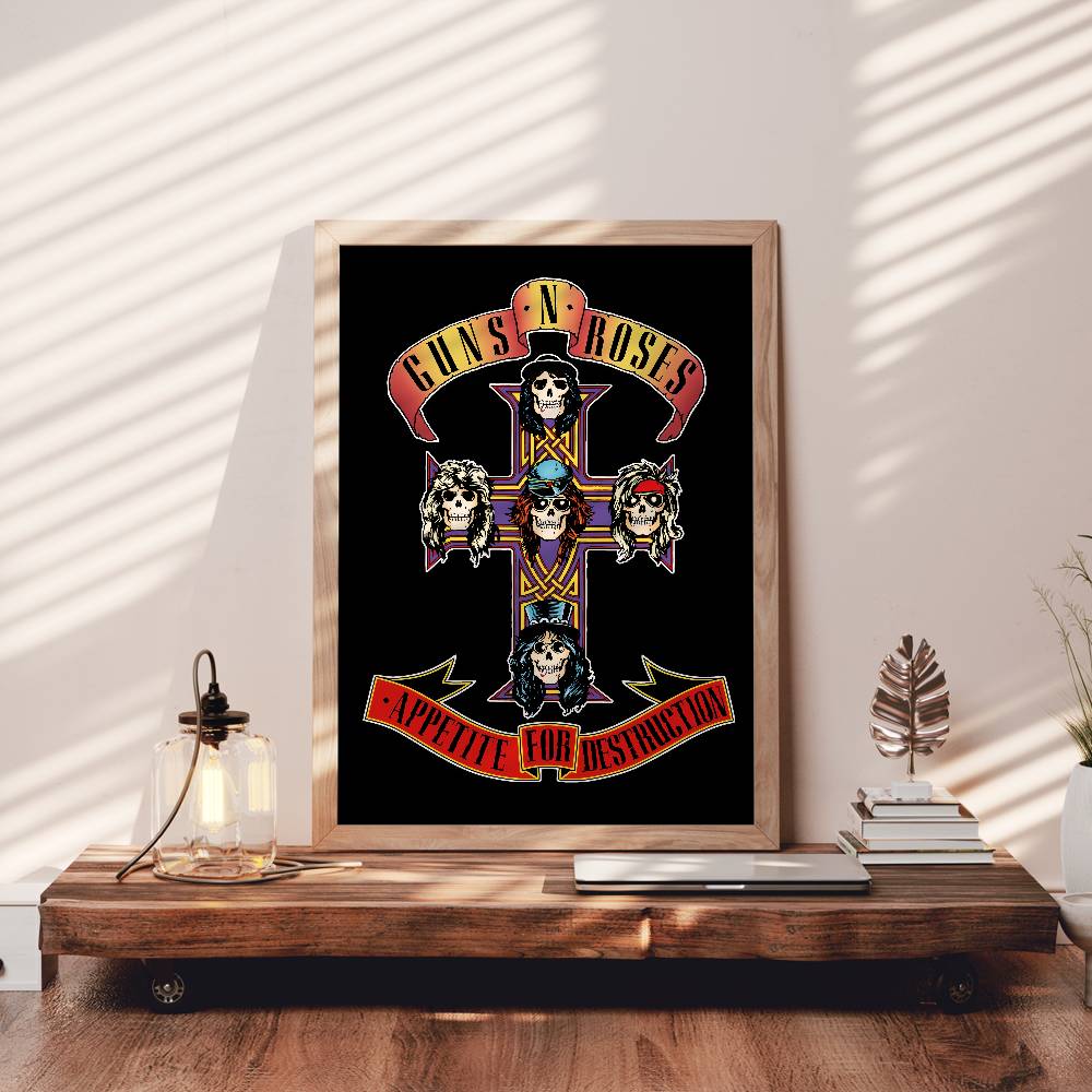 G-Guns Rock Band N R-Roses Pos - Musical Instrument Poster のレビューと価格
