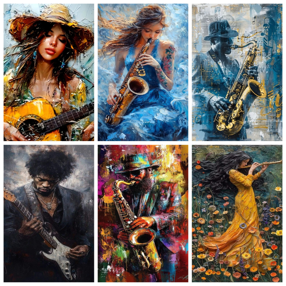 Saxophone Piano Acrylic Digita - Musical Instrument I Play のレビューと価格