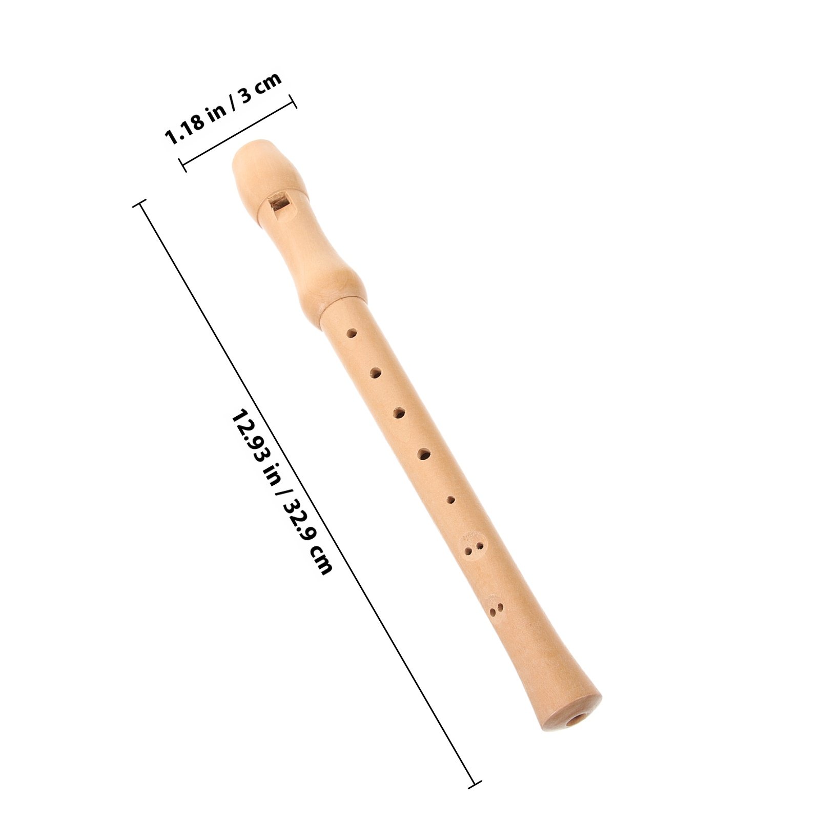 8 Hole Soprano Wooden Recorder - Musical Instrument I Play のレビューと価格